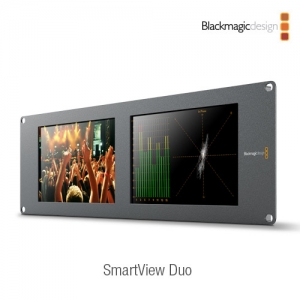 :::하이픽셀:::,SmartView Duo,8" 듀얼 HD 랙모니터,Blackmagic Design,블랙매직디자인 > 모니터 > 모니터