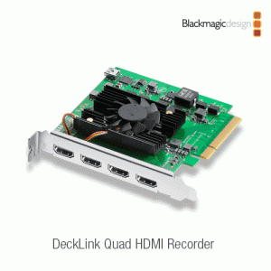 :::하이픽셀:::,DeckLink Quad HDMI Recorder,최대 4개의 각기 다른 SD/HD/UHD/4K 포맷을 동시에 캡처할 수 있는 PCIe 캡처 카드!,Blackmagic Design,블랙매직디자인 > 캡쳐 및 재생 > 덱링크