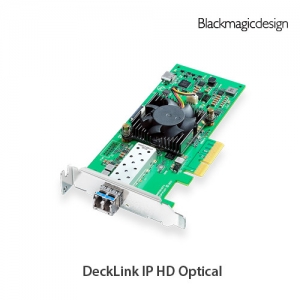 :::하이픽셀:::,DeckLink IP HD Optical,DeckLink IP는 SFP 기반 광섬유 이더넷 연결을 통해 3채널의 캡처 및 재생 기능을 2110 IP 방송 시스템에 추가합니다. 최대 1080p60의 모든 720p, 1080i, 1080p 표준을 지원합니다.,Blackmagic Design,블랙매직디자인 > 캡쳐 및 재생 > 덱링크