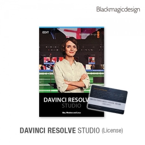 :::하이픽셀:::,DaVinci Resolve Studio 라이센스 키 타입,Mac OS X & Windows용 색보정 소프트웨어,Blackmagic Design,블랙매직디자인 > 다빈치리졸브