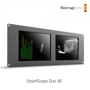 :::하이픽셀:::,SmartScope Duo 4K,8인치 3 RU 크기의 듀얼 모니터로 파형 기술 모니터링,Blackmagic Design,블랙매직디자인 > 모니터 > 모니터