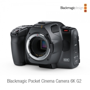 :::하이픽셀:::,Blackmagic Pocket Cinema Camera 6K G2,6144 x 3456 해상도의 넓은 슈퍼 35 다이내믹 레인지 센서와 EF 렌즈 마운트를 탑재해 더욱 강력해진 6K 모델/ 틸트형 LCD와 대형 배터리를 탑재 및 뷰파인더 옵션 사용 가능,Blackmagic Design,블랙매직디자인 > 카메라 > 디지털 필름 카메라 > 카메라