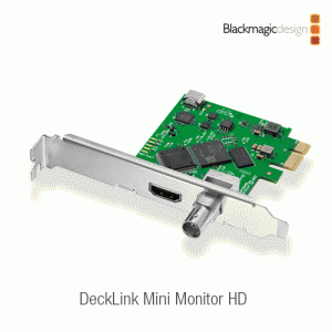 :::하이픽셀:::,DeckLink Mini Monitor HD,방송 품질의 10비트 SDI 및 HDMI PCIe 재생 카드이며, HDR을 포함하여 최대 1080p60의 SD/HD와 2Kp60 DCI를 지원,Blackmagic Design,블랙매직디자인 > 캡쳐 및 재생 > 덱링크