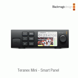 :::하이픽셀:::,Teranex Mini Smart Panel,컬러 LCD 스크린과 컨트롤 버튼이 내장되어 있는 전면 패널,Blackmagic Design,블랙매직디자인 > 컨버터 > 테라넥스 미니 > 스마트패널