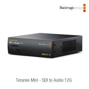 :::하이픽셀:::,Teranex Mini - SDI to Audio 12G,SD, HD, 최대 2160p60의 Ultra HD를 지원하는 12G-SDI가 탑재된 차세대 미니 컨버터!,Blackmagic Design,블랙매직디자인 > 컨버터 > 테라넥스 미니 > 컨버터